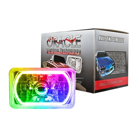 Oracle Lighting UNIVERSAL ORACLE PRE-INSTALLED 4X6IN SEALED BEAM-COLORSHIFT DRIVER OR 6909-333